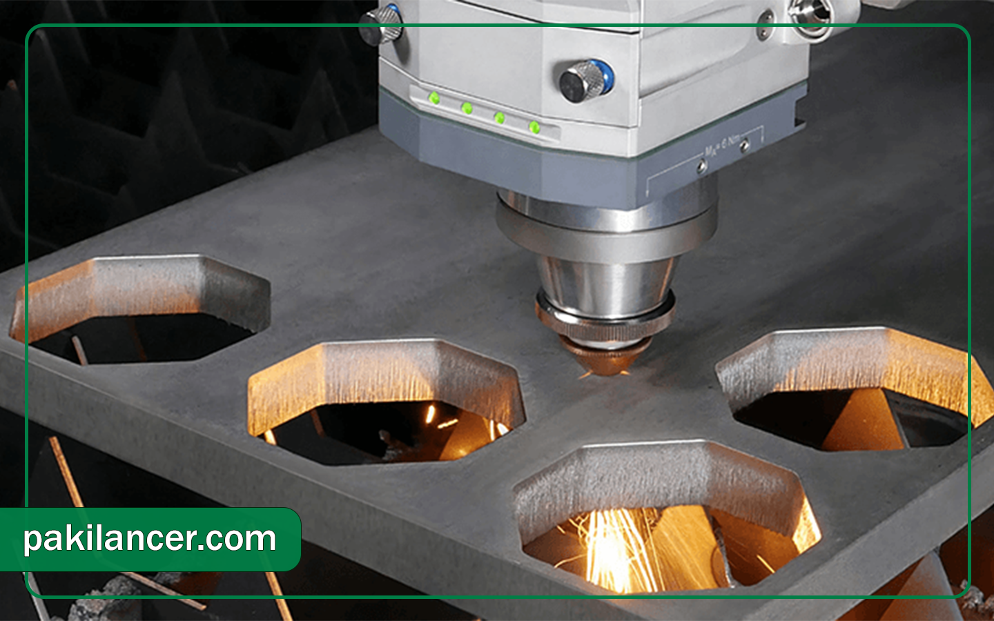 برش لیزر برای ورق CK45 | برش فولاد آلیاژی با ضخامت بالا