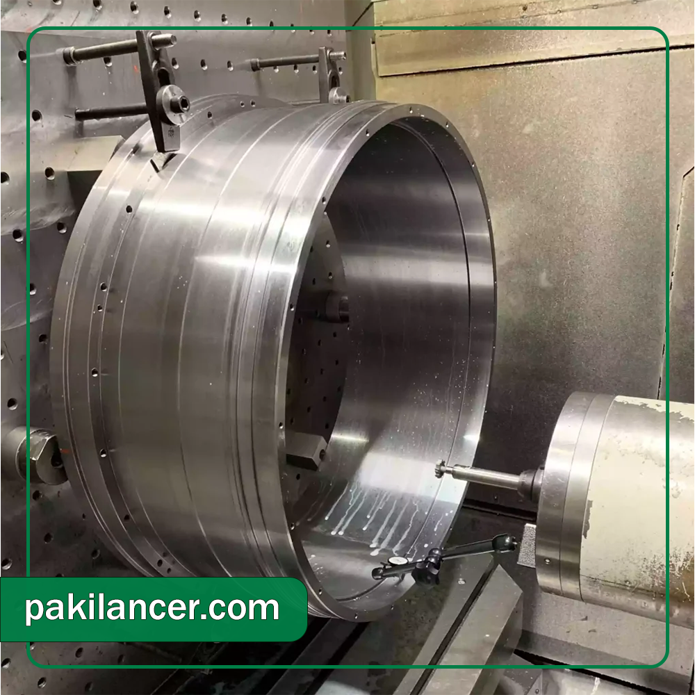 بورینگ CNC قطعات صنعتی بزرگ برای بازسازی نشیمن‌گاه‌ها | pakilancer