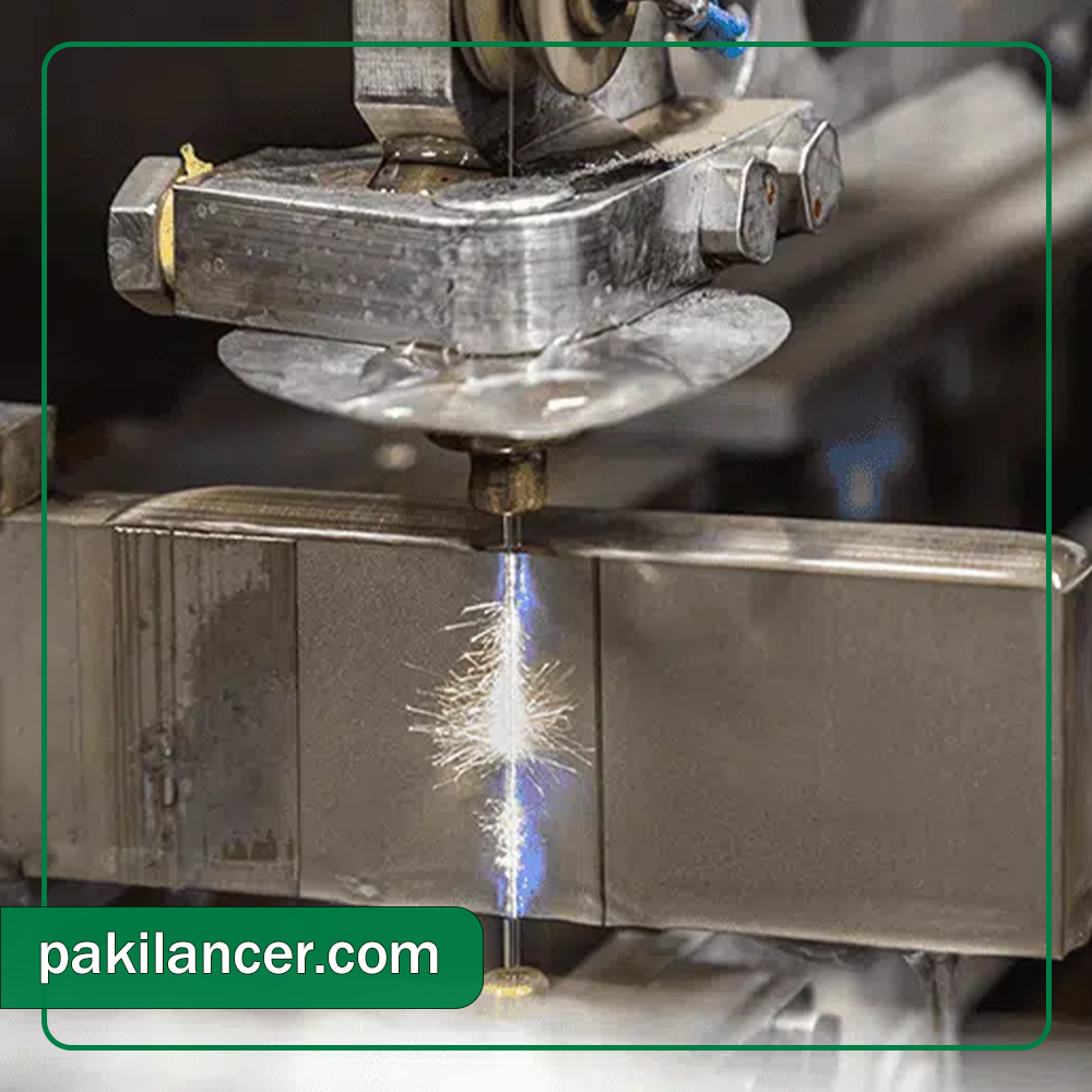 دستگاه وایرکات CNC برای برش سیمی قطعات فلزی دقیق