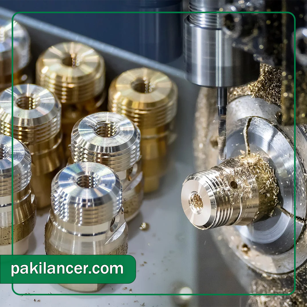 سریتراشی CNC برای تولید تیراژی قطعات دقیق و یکسان